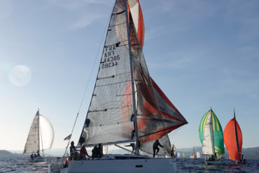 Good start and light airs on the Voiles d’Automne in Saint-Tropez