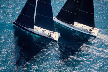 First day of inshore races for the fleet of 184 yachts of the Rolex Giraglia